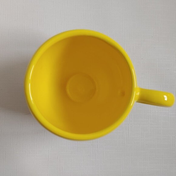 BRIGHT Teleflora Be Happy Mug BOLD and HAPPY Y2K Look Happy Face Cappucc… - Picture 5 of 6